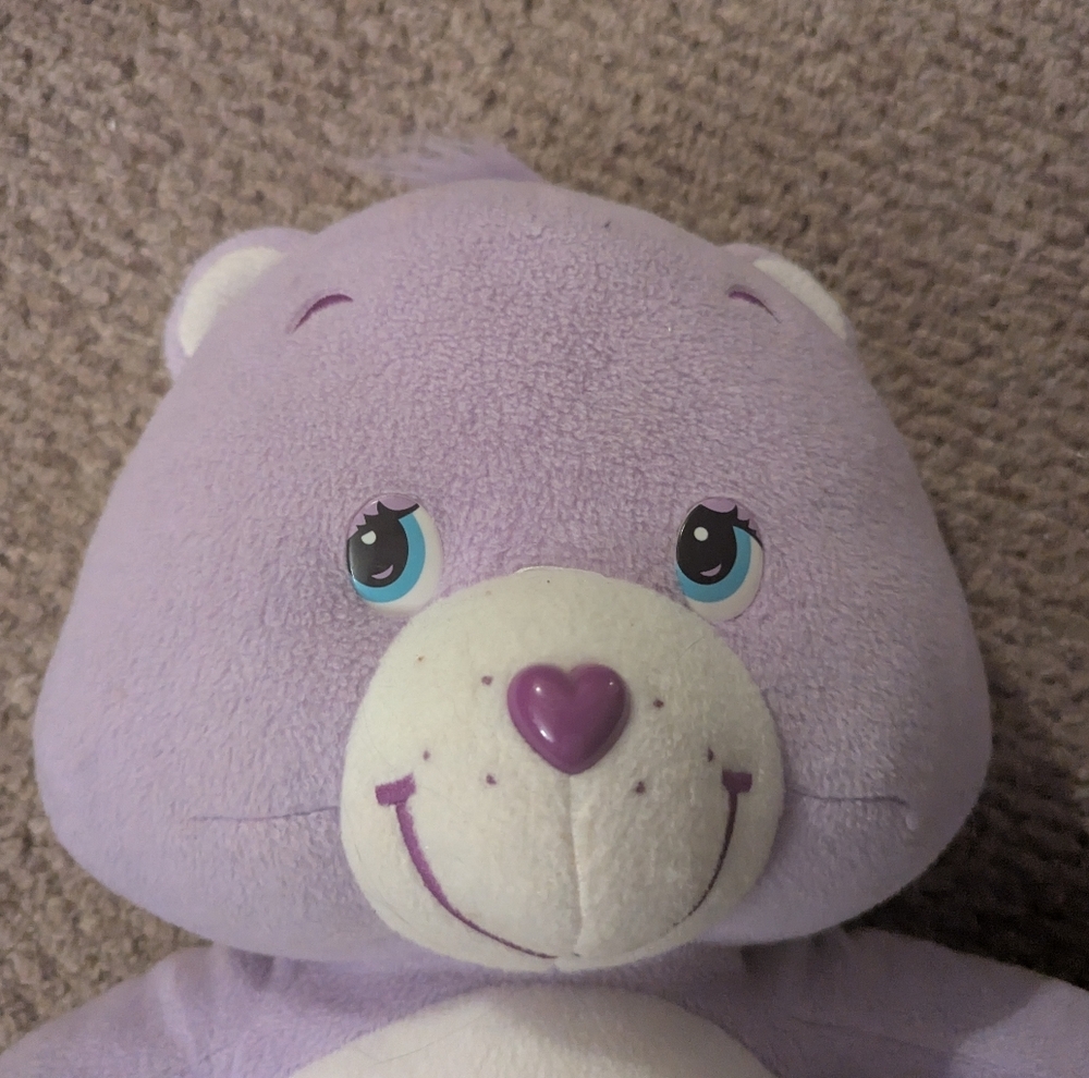 2004 Care Bears Harmony Bear 24” Jumbo Plush Vintage Large Stuffed Animal - Picture 2 of 8